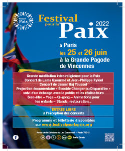 Festival pour la Paix 2022 - Le Journal du Yoga